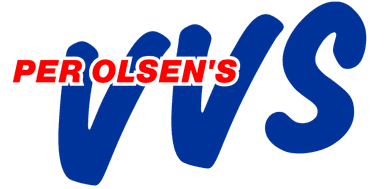 Per Olsen's VVS (VVS-installatør) logo