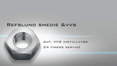 Refslund Smede og VVS logo