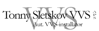 Tonny Sletskov VVS ApS. logo