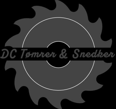Dc tømrer og snedker logo