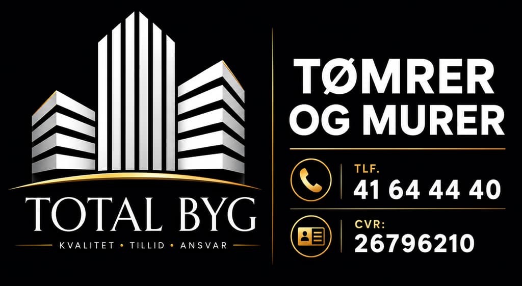 TOTAL BYG TØMRER OG MURER logo