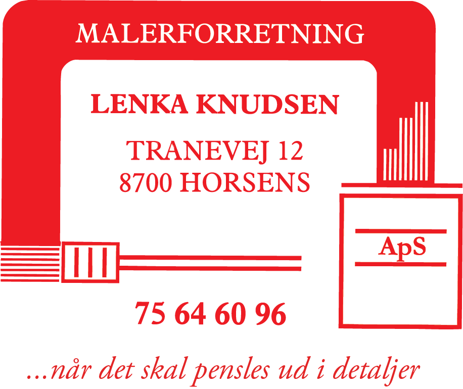 MALERFORRETNING LENKA KNUDSEN ApS logo