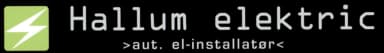 Hallum Elektric Aut El-Installatør v/ Frank Hallum logo