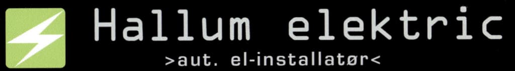 Hallum Elektric Aut El-Installatør v/ Frank Hallum logo