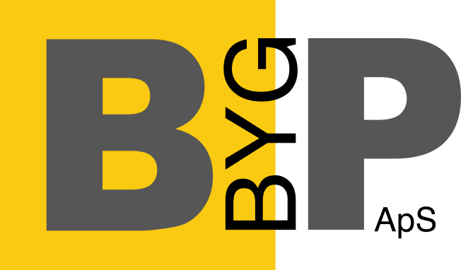 B P Byg v/ Brian Pedersen logo