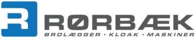 Rørbæk Aut. kloak & brolæggermester ApS logo