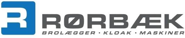 Rørbæk Aut. kloak & brolæggermester ApS logo