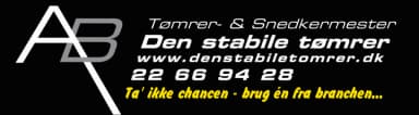 Tømrer-& Snedkermester/Den Stabile Tømrer v/Allan Beblein logo