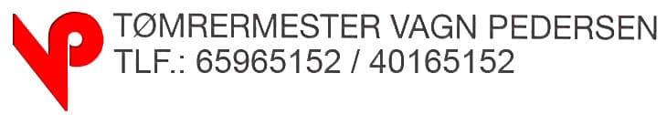 TØMRERMESTER VAGN PEDERSEN logo
