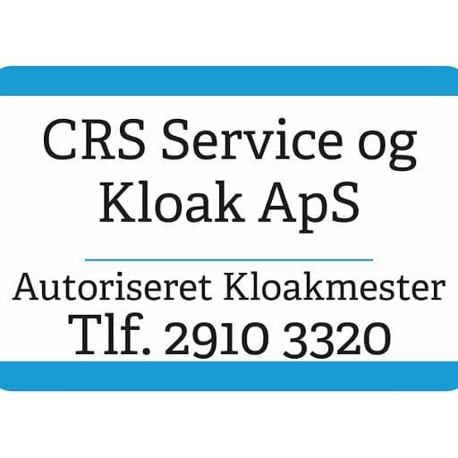 CRS Service og Kloak ApS logo