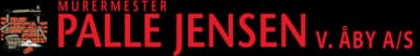 MURERMESTER PALLE JENSEN. V. AABY A/S logo
