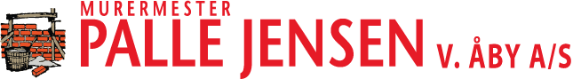 MURERMESTER PALLE JENSEN. V. AABY A/S logo
