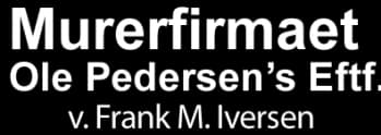 Murerfirmaet Frank Midtgaard Iversen logo