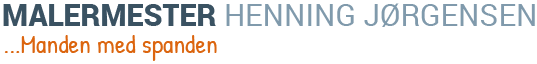 Malermester Henning Jørgensen logo