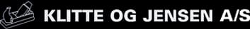 KLITTE OG JENSEN A/S logo