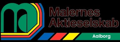 MALERNES AKTIESELSKAB, AALBORG logo