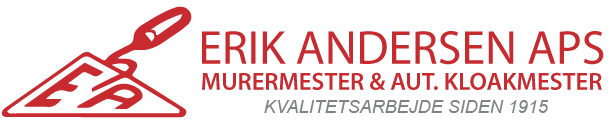 MURERMESTER ERIK ANDERSEN AF GILLELEJE ApS logo