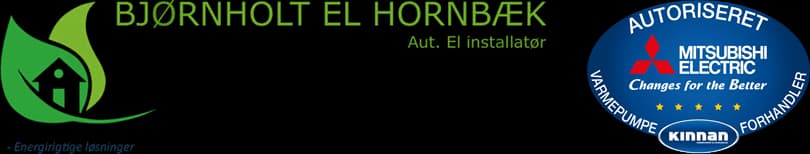 Bjørnholt El Hornbæk logo