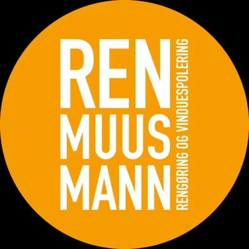 RenMuusmann Rengøring & Vinduespolering I/S logo