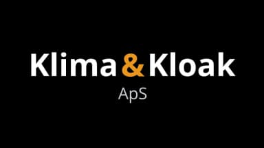 Klima & kloak v/F.B.Andersen logo