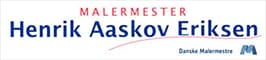 Malermester Henrik Aaskov Eriksen logo