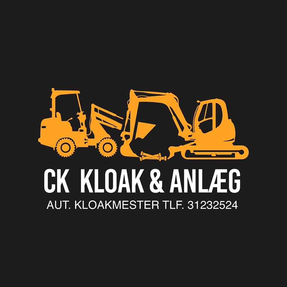 CK Kloak & Anlæg logo
