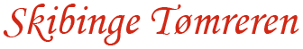 SKIBINGE TØMREREN V/JENS CHRISTENSEN logo