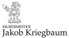 Murermester Jakob Kriegbaum logo