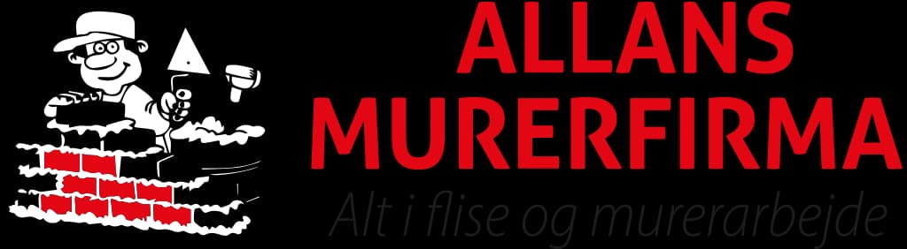 Allan's Murerfirma /v Allan Jensen logo