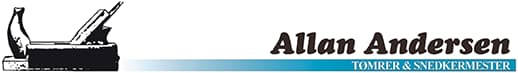 Tømrermester Allan Andersen logo