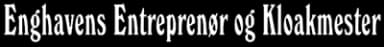 Enghavens Entreprenør og Kloakmester ApS logo
