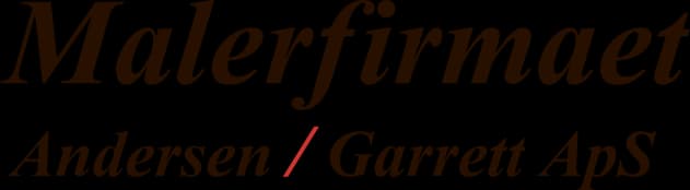 MALERFIRMAET ANDERSEN OG GARRETT ApS logo