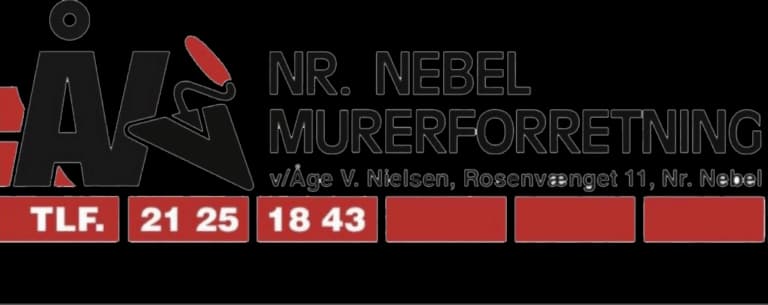 Nr. Nebel Murerforretning logo