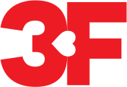 3F Bygge-, Jord og Miljøarbejdernes Fagforening logo