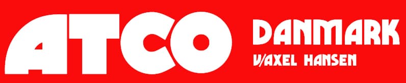 Smeden i Gamborg/Atco Danmark Axel Hansen logo