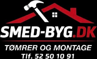 Smed-Byg.dk - Tømrer og Montage logo