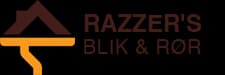 Razzer's blik og rør v/Rasmus Niels Sørensen logo