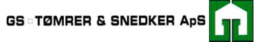 GS Tømrer & Snedker ApS - Nybygning, tilbygning, ombygning og renovering logo