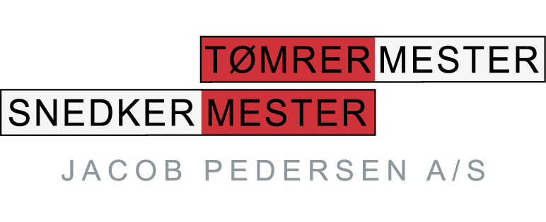 Tømrer- og Snedkermester Jacob Pedersen A/S logo