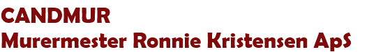 MURERMESTER RONNIE KRISTENSEN ApS logo