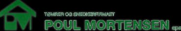 TØMRER- OG SNEDKERFIRMAET POUL MORTENSEN ApS logo