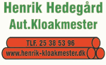 Henrik Hedegård Aut.Kloakmester logo