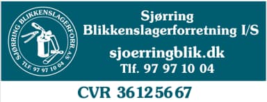 Sjørring Blikkenslagerforretning I/S logo