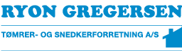 Tømrer-og Snedkerforretning A/S Ryon Gregersen logo