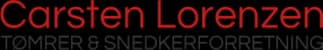 Tømrer/Snedkerforretning v/ Carsten Lorenzen logo