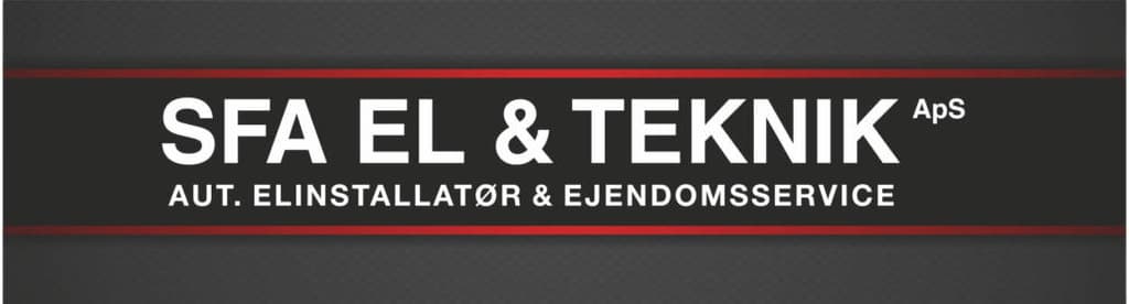 SFA EL & TEKNIK ApS logo