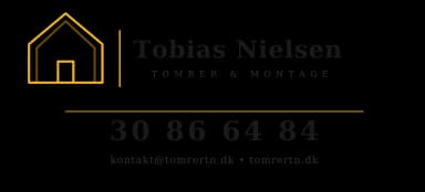 Tobias Nielsen Tømrer og Montage logo