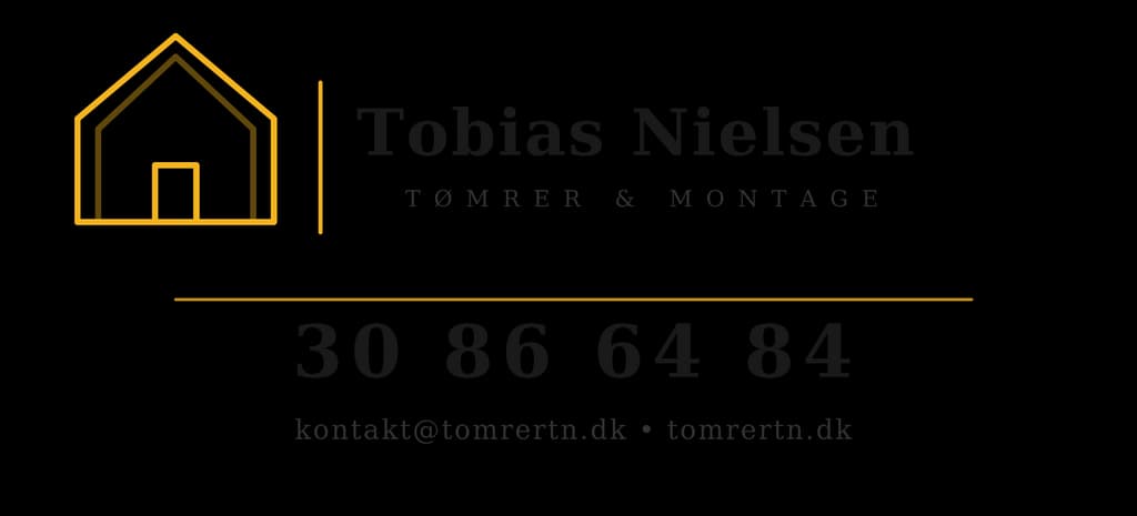 Tobias Nielsen Tømrer og Montage logo