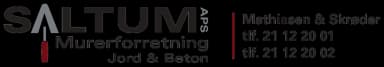 SALTUM MURERFORRETNING ApS logo