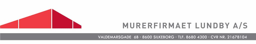 MURERFIRMAET LUNDBY A/S logo
